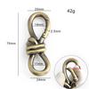 2pcs Keyring Hook Shortening S Type Shape Clasp Chain Length Adjusting Buckle  DIY Chain Bag