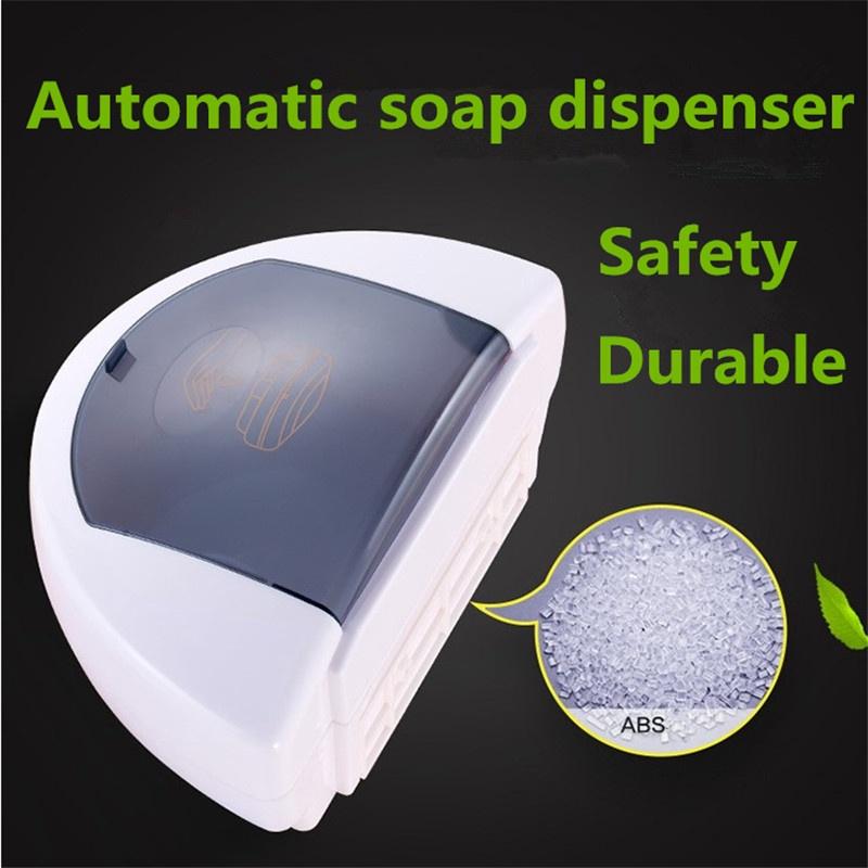 500ml Hand Free Wall Mounted Foam Automatic Soap Dispensers Sensor Touchless Sanitizer Dispenser For Kitchen Bathroom 20.5 * 14  * 21 cm