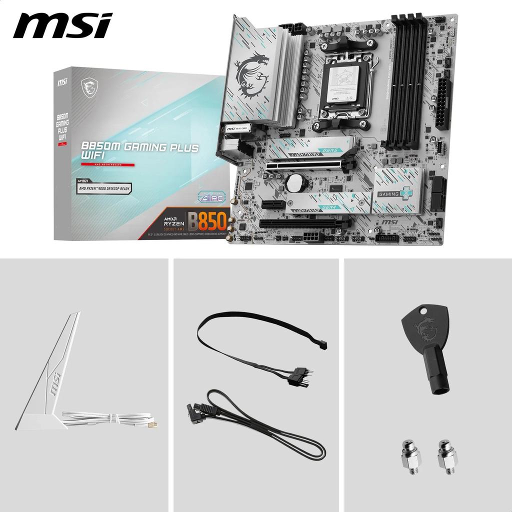 MSI B850M GAMING PLUS WIFI Motherboard MB6784 Micro-ATX