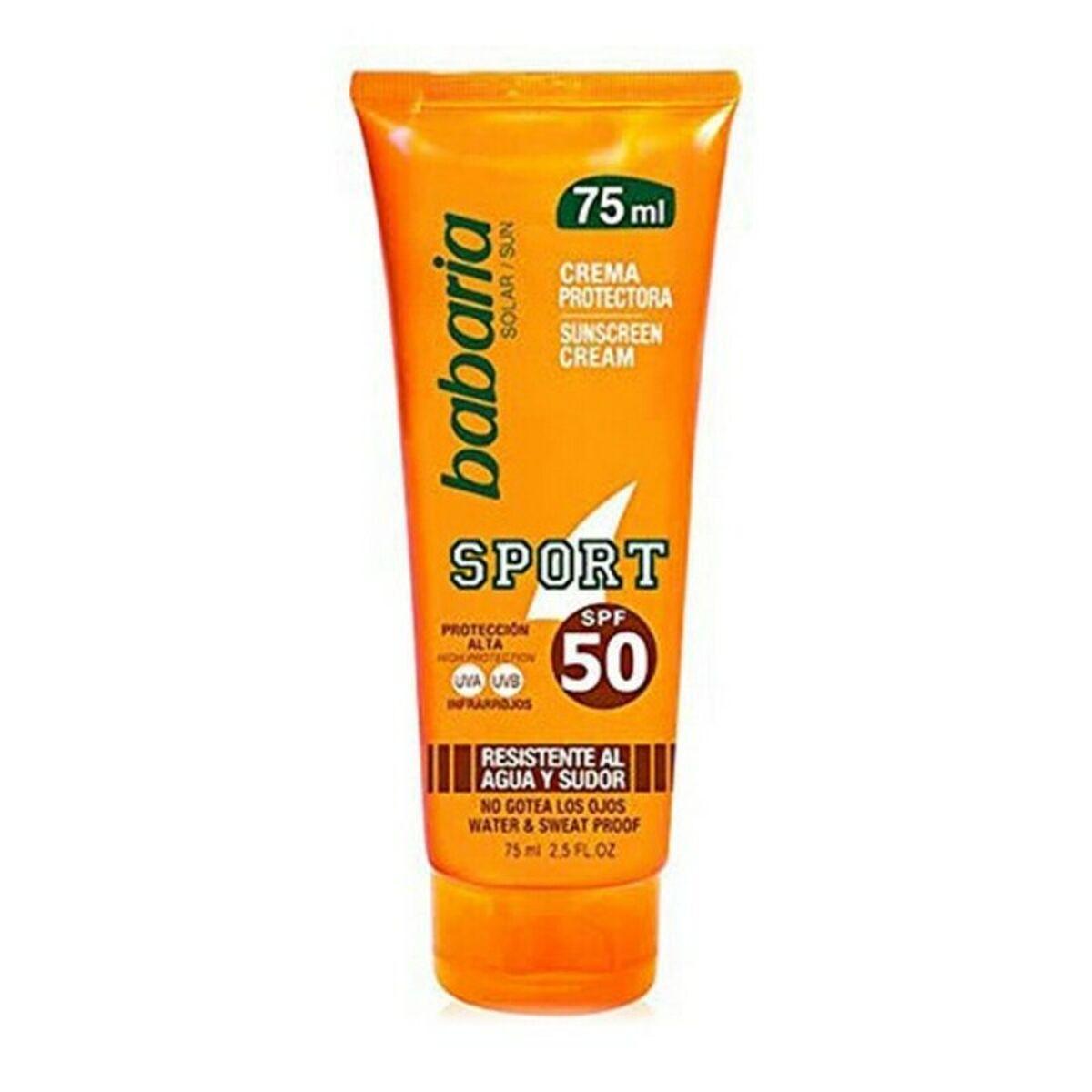 

SOLAR SPORT waterproof sports lotion Babaria Solar Sport Spf 50 (75 ml) 75ml Spf 50