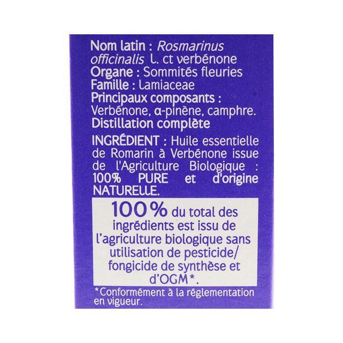 Naturactive Huile Essentielle Bio Romarin À Verbénone 5ml