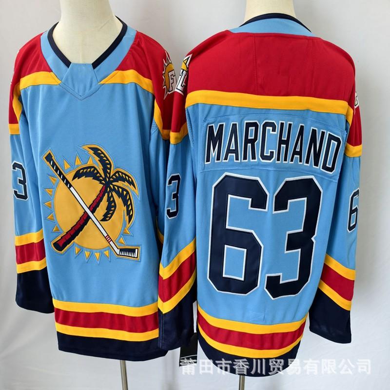 NHL Hockey Jersey Men Fan Apparel Tampa Bay Lightning Colorado Avalanche Florida Panthers Team Sports Ice Uniform