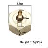 1:18 Scale Metal Brass Adapter Wheel Hubs 4Pcs Spare Parts Accessory