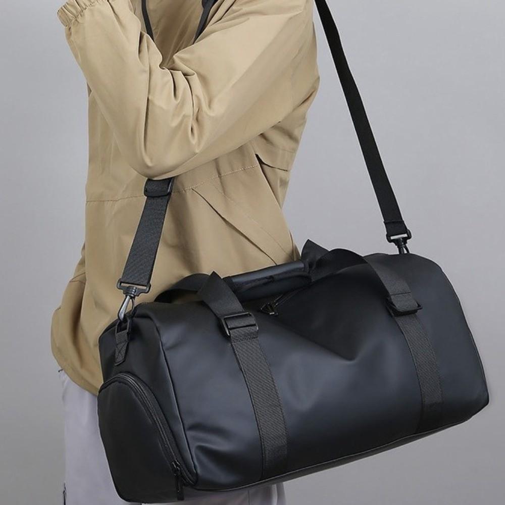 Large Capacity Sports Fitness Bag Oxford Cloth Travel Tote Bag Simple Yoga Training Bag  Business