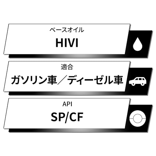 TAKUMI Motor Oil (AKT JAPAN) 5W-40 SP/CF Engine Oil, 4L, for Gasoline and Diesel Vehicles, Synthetic, for City Driving