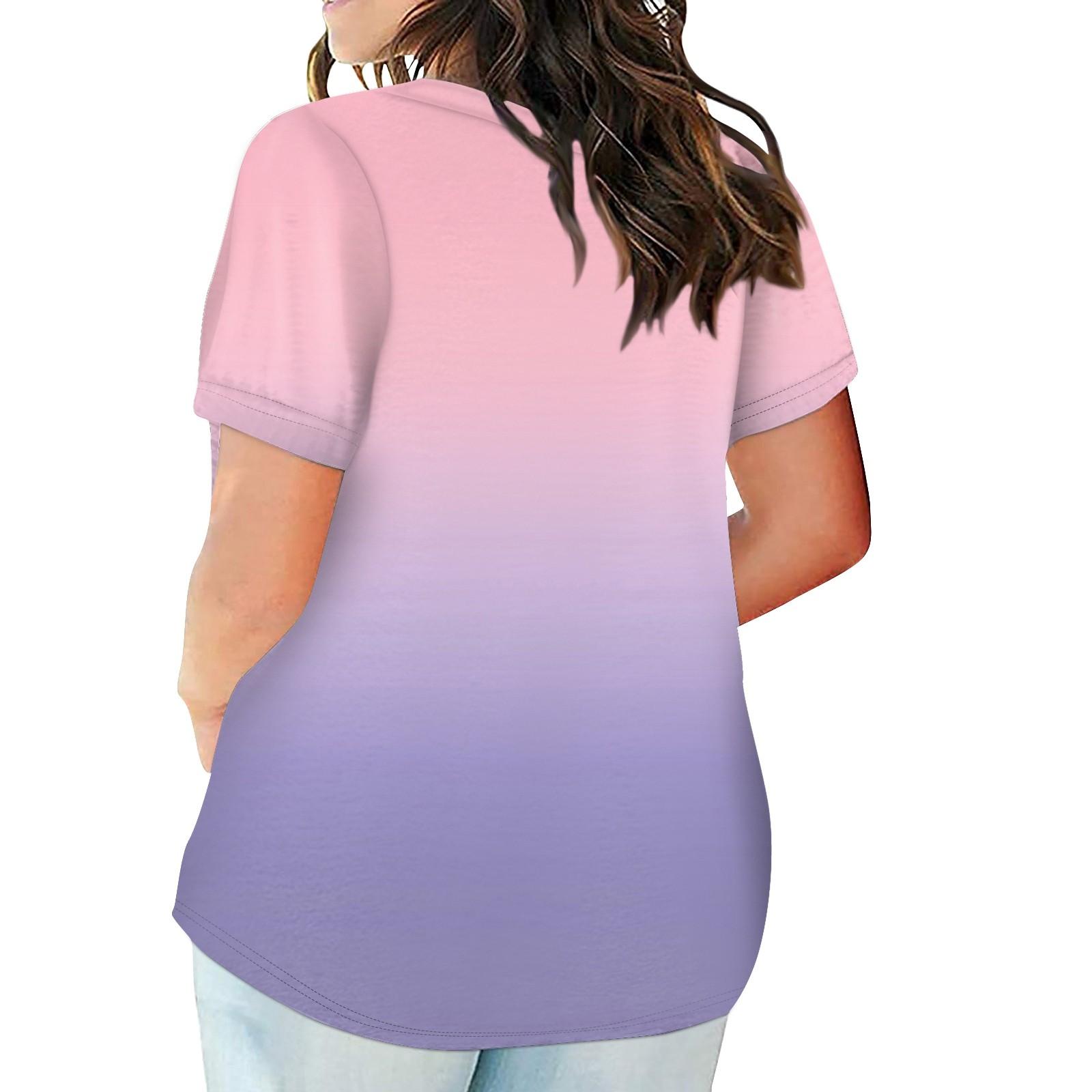 Женская футболка большого размера — фото 4