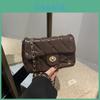 Street Style Mini Square Crossbody Bag With Leather Look And Inner Phone Pocket
