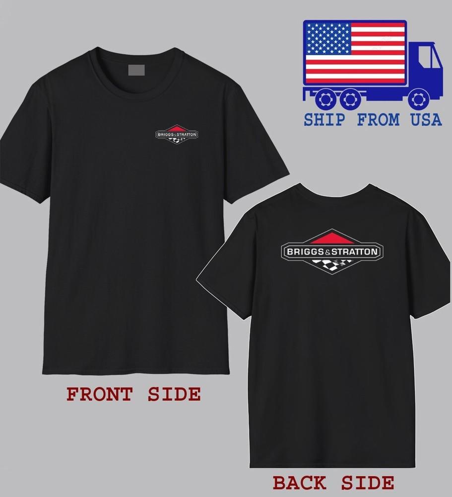 

Briggs amp; Stratton Men#039;s Black Size S5XL Unisex T-Shirt S
