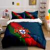 Portuguese Flag Crest Design. Bedding Sets Duvet Cover Sets Duvet Covers Pillowcases(1* Duvet Cover 2* Pillowcases Without Duvet Insert)