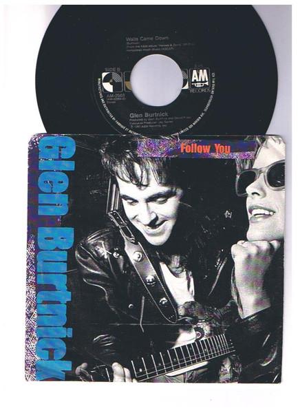 

7inch Record GLEN BURTNICK Follow You AM2968 AM Records 1987 Canada Rock Used