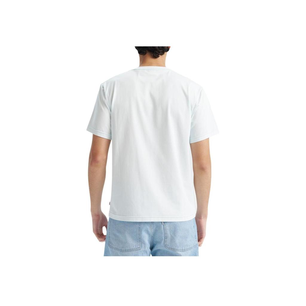 Levis Comfortable Casual Letter Logo Round Neck Short Sleeve T-Shirt Men T-Shirts 001AM-0005