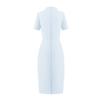 Trolman Women's Short Sleeve Bow Work Dress