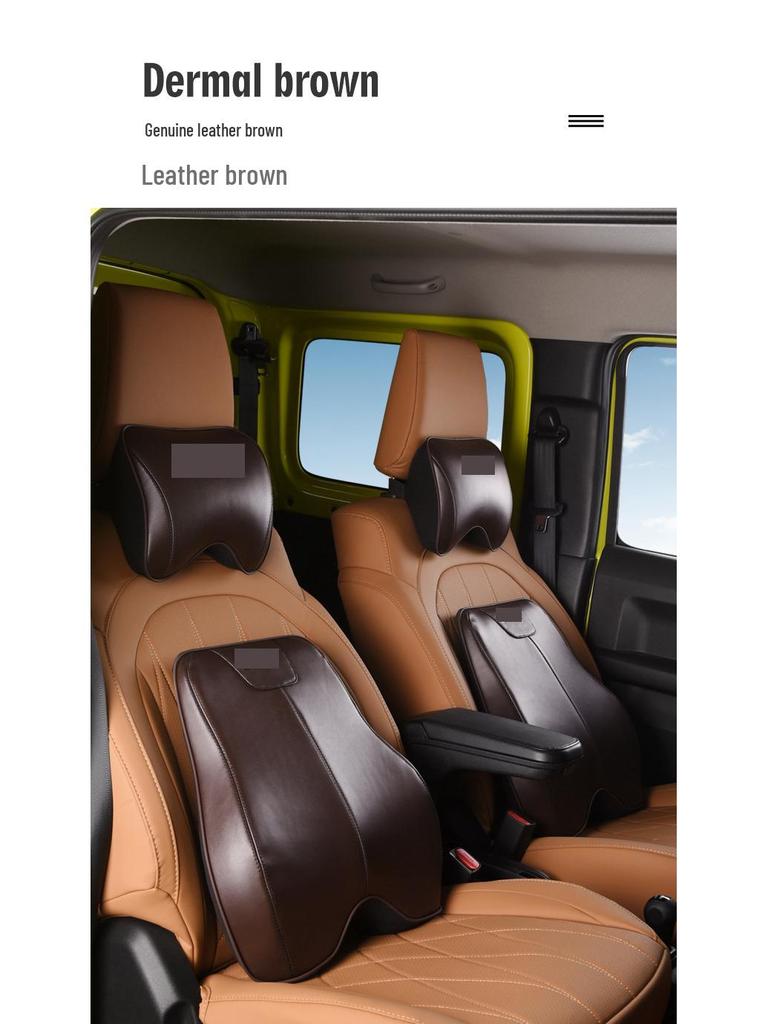 Suzuki Jimny Neck & Lumbar Support Pillow for Interior Modification