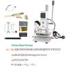 ZONESUN ZS-100B Dual Use Hot Foil Stamping Machine Manual Bronzing Machine For Pvc Card Leather Pencils Paper Stamping Machine