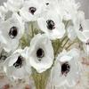 Artificial Real Touch Dandelion Bouquet Indoor Home Decoration (white - 10 Pieces)