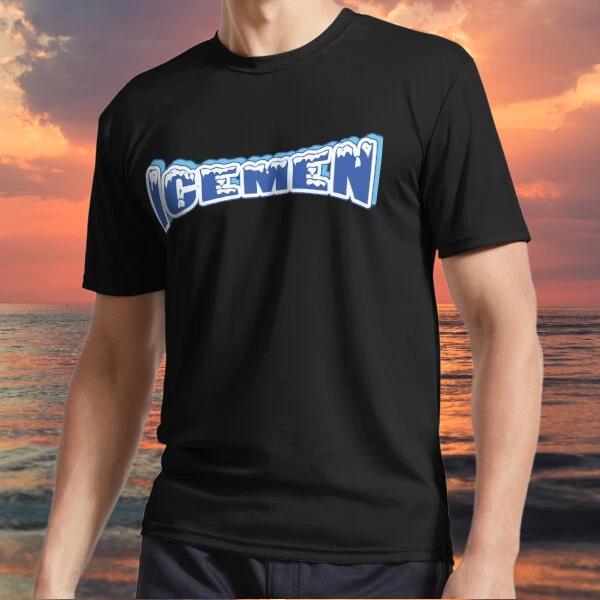 New item Icemen Hockey Logo Active Logo TEE T shirt Funny Size S to 5XL 4XL