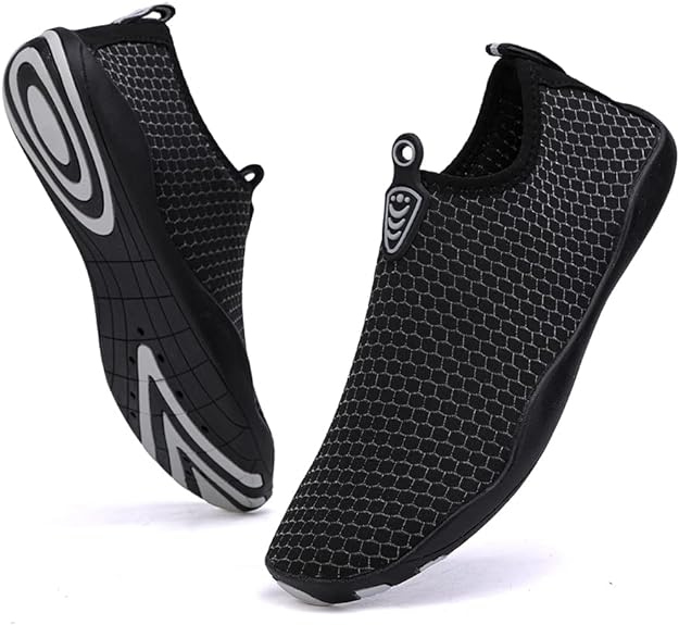 

Чоловіче водне взуття, водне взуття Жіноче швидковисихаюче взуття для водних видів спорту Босоніж Аквашкарпетки для плавання, пляж, басейн, серфінг, йога для жінок, чоловіків 36