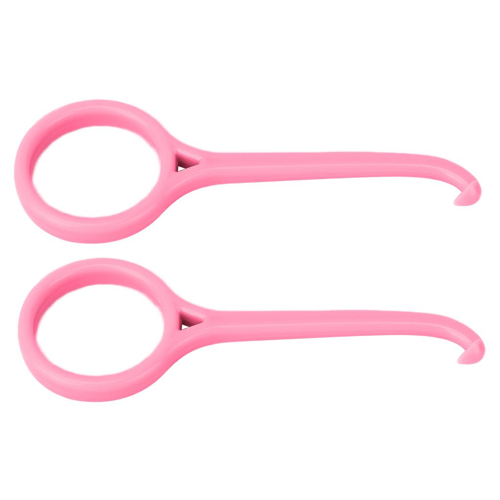 2 pezzi Rimuovi Allineatori Professionale Strumento Rimuovi Apparecchi Ortodontici e Mantenitori Strumento per la Cura Orale Rosa