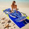 1pc Blue Lock U Japan Match Cartoon Quick Dry Microfiber Bath Towel for Swimming Surfing Camping Unisex Holiday. SJT720113