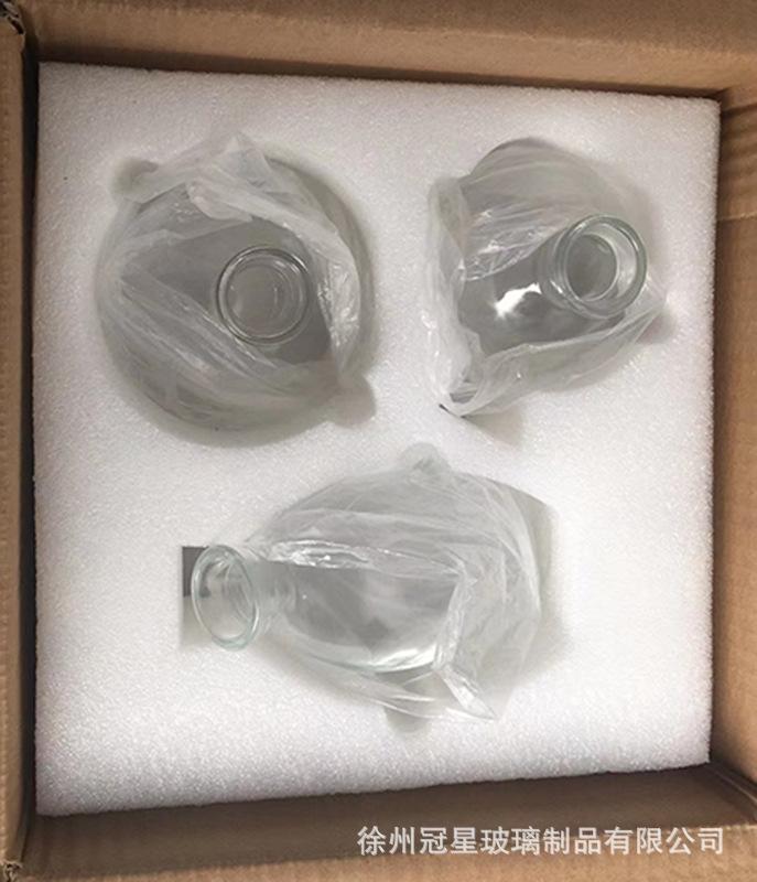 Classic Creative Vase Top Quality Glass Transparent Hydroponic Vase Living Room Flower Vase Home Decoration