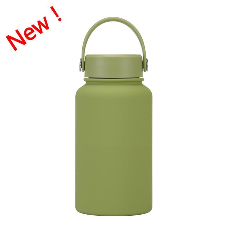 650ml Vacuum Insulated Stainless Steel Travel Water Bottle Outdoor Sports Office Daily Use Leakproof Portable 12H