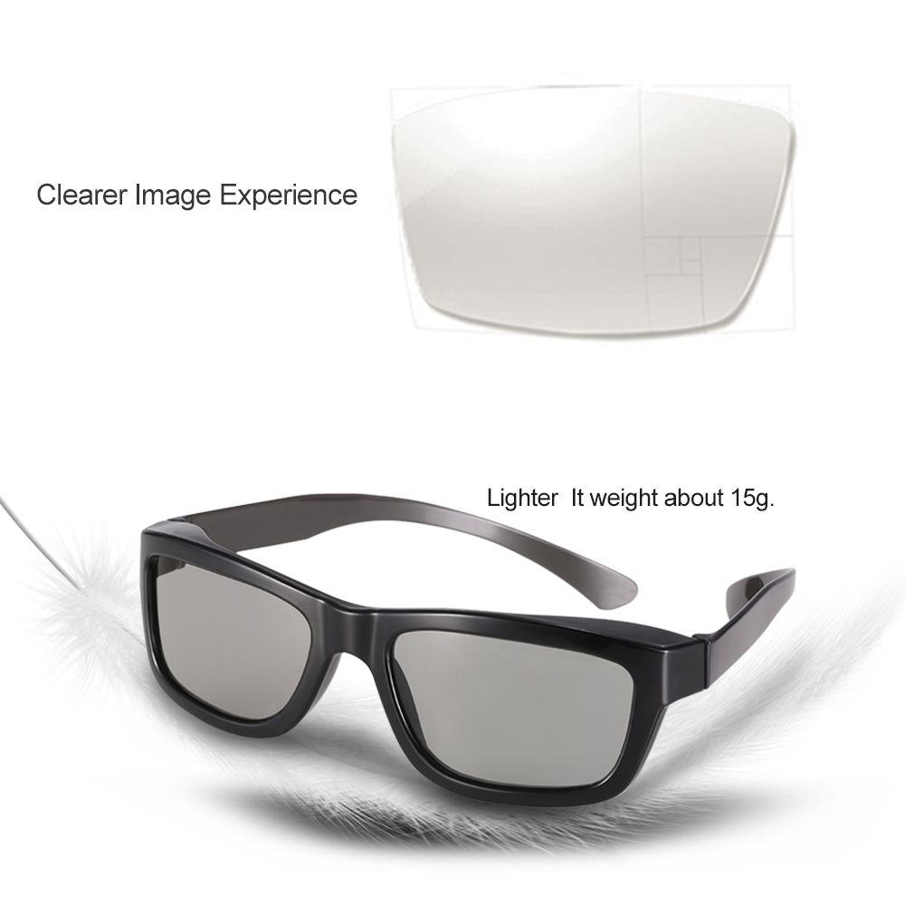 Circular DVD Home Theater TV Film Projector 3D Vision Movie Glasses Dimensional Anaglyph 3D Glasses