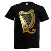 Volwassenen Ierse Harp Keltisch Sint Patricksdag Klavertje Vier Ierland Unisex T-shirt