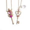 Anime Sailor Moon Anhänger Halskette Für Frauen Mädchen Kristall Flügel Herz Choker Halskette Modeschmuck Party Cosplay Requisiten