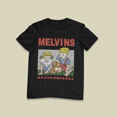 Melvins Houdini Album Black  Full Size S-5XL Unisex T-Shirt