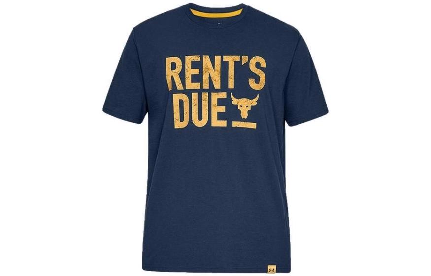 Under Armour T Shirt Men s Navy Blue 1345812-408 S