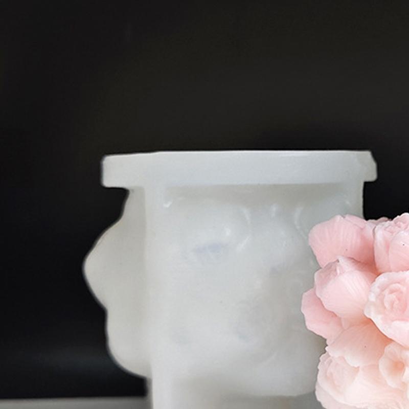 Flower Bouquet Silicone Molds for Making Candle Soap Epoxy Resin Multipurpose Silicone Mould for Wedding Decoration
