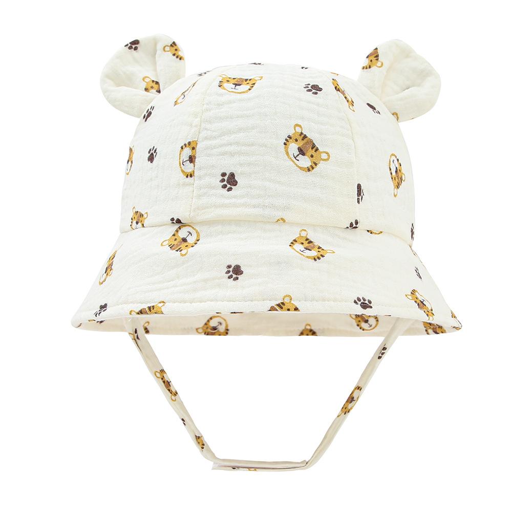 Baby Hat Summer Newborn Accessories Cotton Baby Caps for Girls Boys Infant Bucket Hats for Toddler Sun Protection 3-12M
