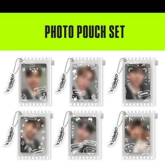 Pre-order 2025 MONSTA X CONNECT X Official MD Photo Pouch Set