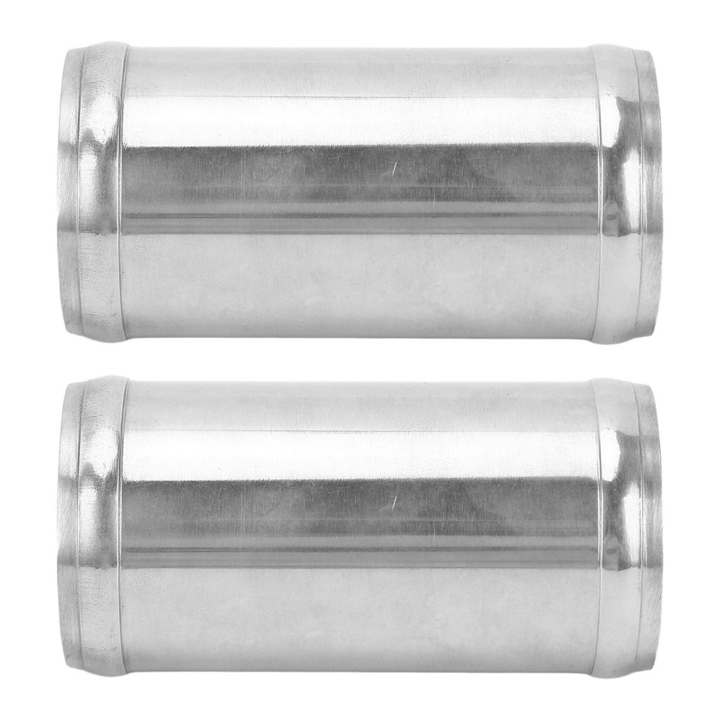 1 Paar Schlauchverbinder Rohrverbinder 50mm Ausgezeichnete Abdichtung Feste Klemmung Hitzebeständige Aluminiumlegierung