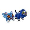Peluche Anime Kpop Cacciatori di Demoni Carino Tigre Viola Cappello Nero Gazza Con 3 Occhi Mostro Caccia Gruppo Femminile Peluche Per Regalo Fan