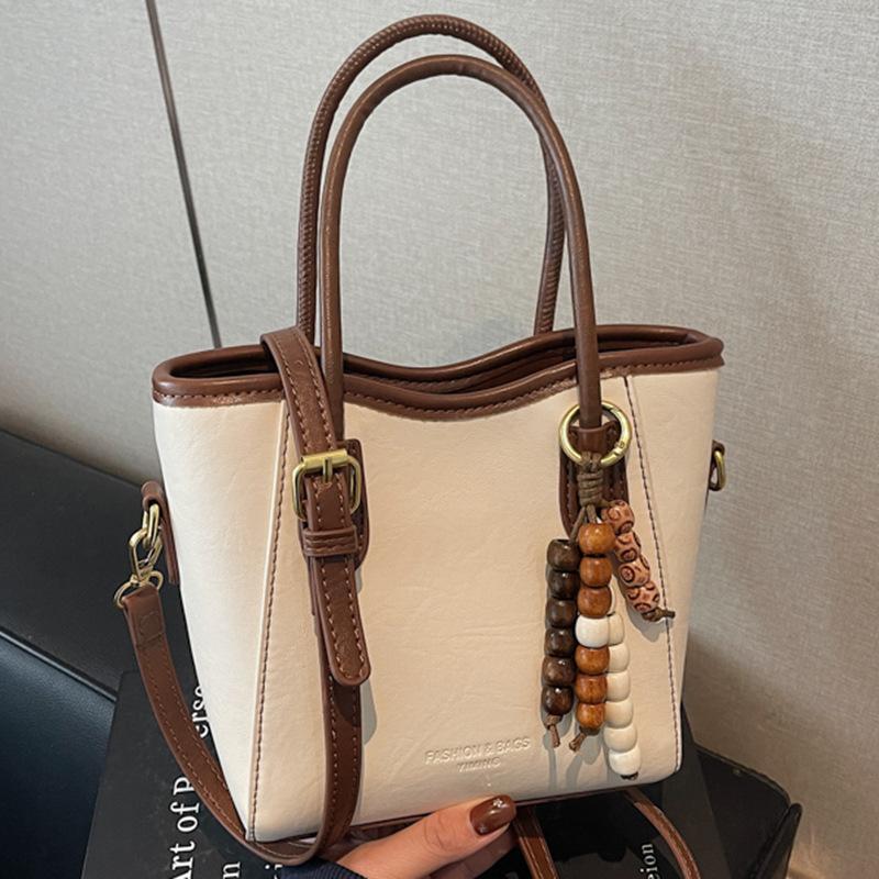 High-value Portable Bucket Bag Women's Winter New Casual Bag Popular Shoulder Bag Vintage Crossbody Bag