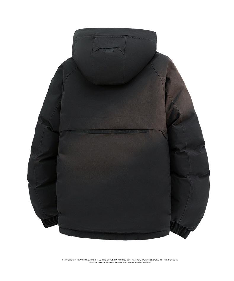 Men's Autumn-Winter Casual Cotton Sport Jacket: Trendy, Thickened Ski and Workwear Outerwear