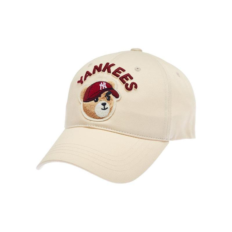 Бейсболки MLB, унисекс, бежевые, модные, 3ACPDB14N-50CRD F