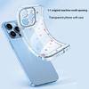 Ins Color Love Apple Phone Case iPhone17Pro High Value Ultra-thin Anti-drop Transparent Phone Case