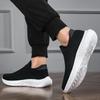 Soft-soled Large Size Socks Shoes Flying Weaving Men's Shoes Ultra-light Couple Style Sports Shoes for Men