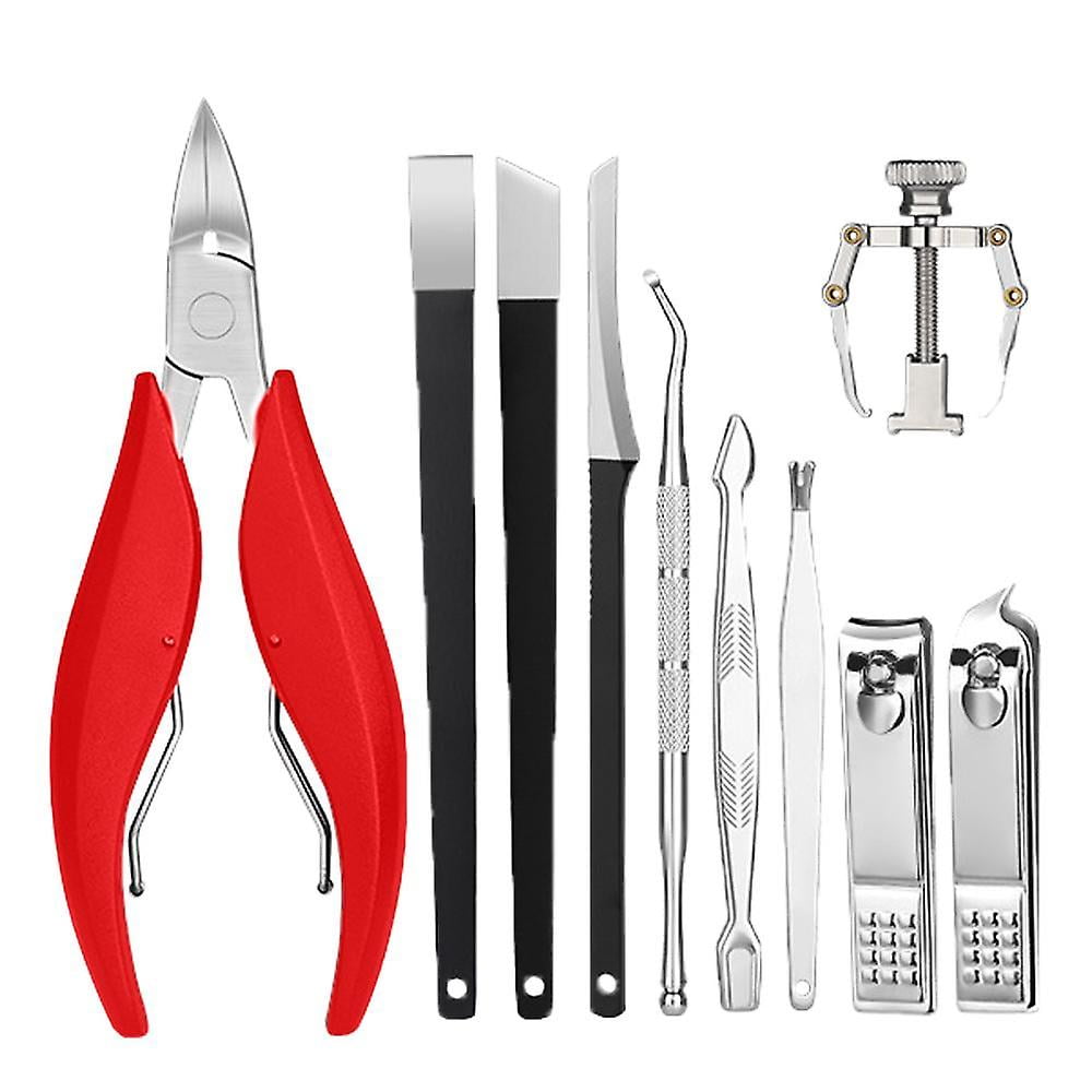 

Thick Nail Tool Set Pedicure Knife Nail Scissors Knife Cuticle Manicure Set Foot Care Tools Nail File
