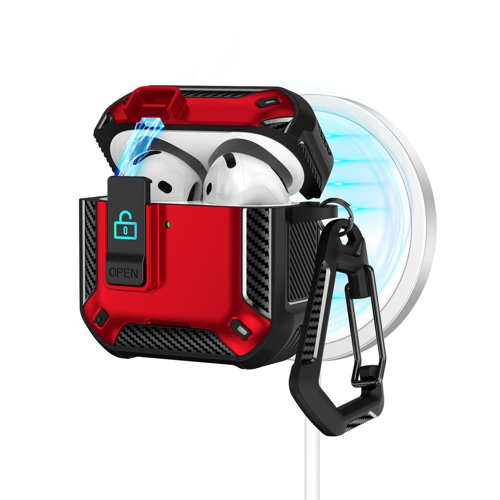 Two-color AirPods 1 Protective Case Pro1 Earphone Case Protective Case Apple Wireless Bluetooth 1st Generation Earphone Case