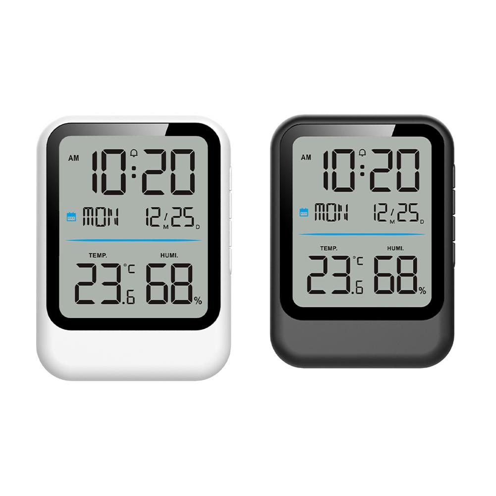 1PC Multifunctional Electronic Humidity Alarm Clock Electronic Household Digital-Indoor Home Kitchen Thermometer And Hygrometer