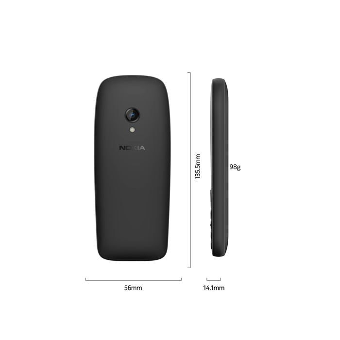 Téléphone portable - nokia - 6310 - double sim - 32 go - écran 2.8 pouces