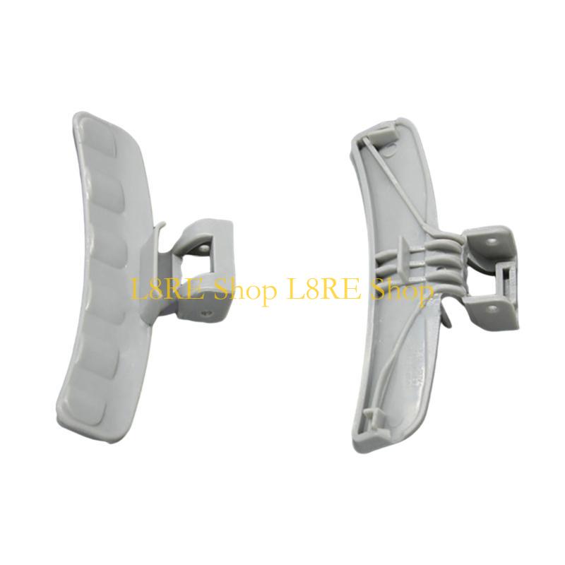 L8RE Easy to Install Door Handle Pull Wrench Drum Washing Machine Part Plastic Door Handle Buckle Cover for WD8754CJZ Model