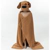 Thickened Velveteen Lamb's Wool Blanket & Shawl - Sofa Throw, Office, Kids Embroidery