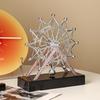 Decoration Crafts Ferris Wheel Kinetic Art Perpetual Motion Mobile Milky Way Orbital Gadget Electric Wiggler Office Desk Toy