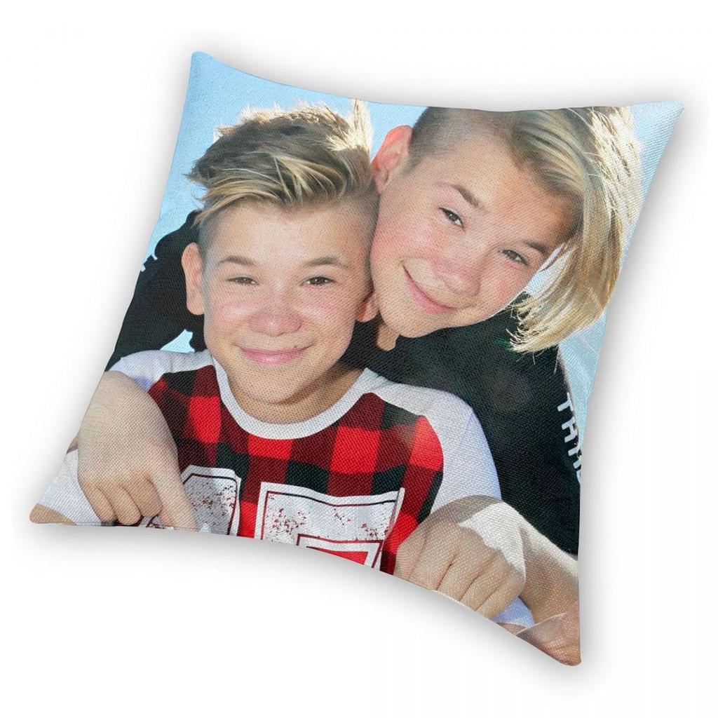 Marcus And Martinus Sweden Pillowcase Soft Polyester Cushion Cover Gift Pillow Case Cover Seat Square 40*40cm