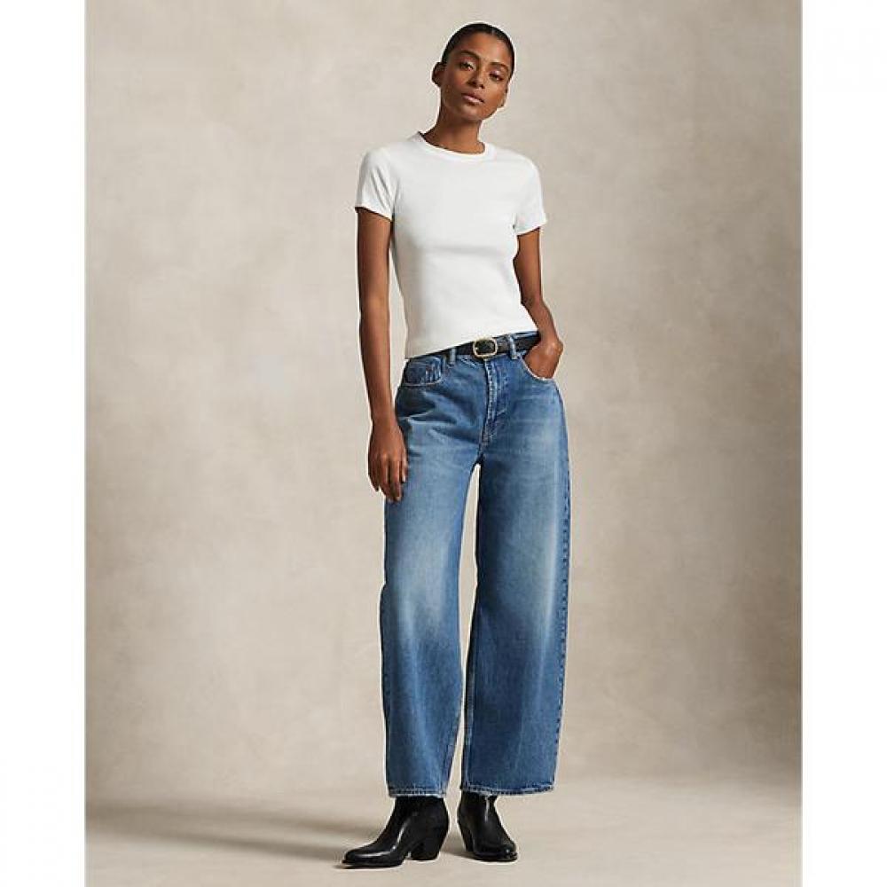 

Polo Ralph Lauren Women S Relaxed Wide Leg jeanS Wmpodnmna820025400 28 S