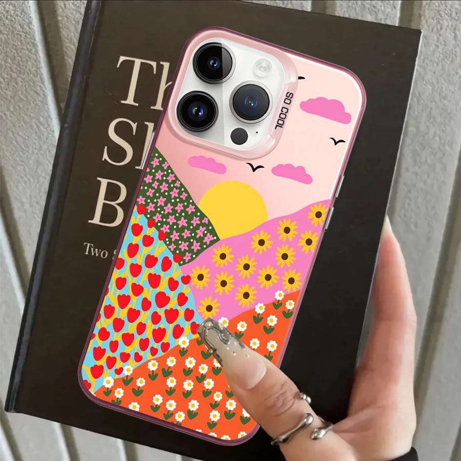

Flower Animals Case for iPhone 17 Pro Max 12 Air XR 13 Pro 11 15 Plus 14 XS 16 Back Phone Cover iPhone XS